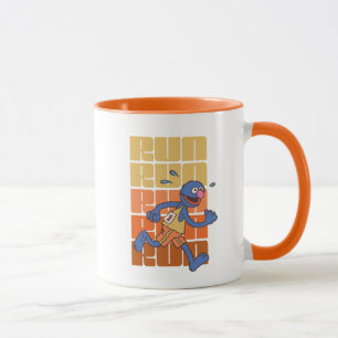 Sesame Street Grover Runs Mug
