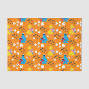 Sesame Street Halloween Bats & Ghosts Pattern Tissue Paper