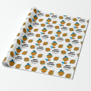 Sesame Street   Happy Birthday   Add Your Name Wrapping Paper