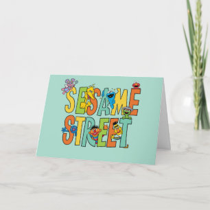 Sesame Street Happy Birthday Card