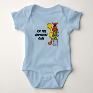 Sesame Street Happy Birthday Pals Baby Bodysuit