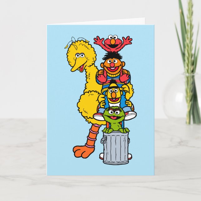 Sesame Street | Happy Birthday Pals Card (Front)