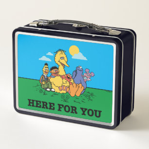 Sesame Street Here For You Metal Lunch Box