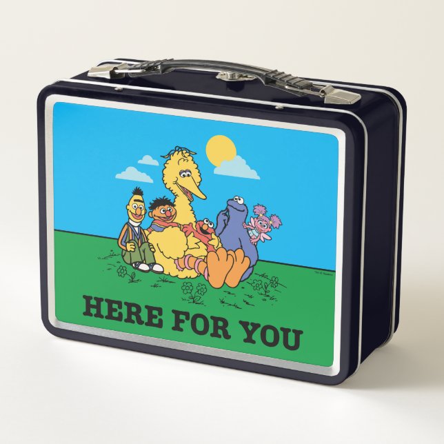 Sesame Street | Here For You Metal Lunch Box (Back)