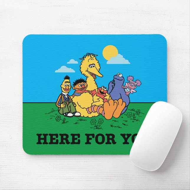 Sesame Street | Here For You Mouse Mat (With Mouse)