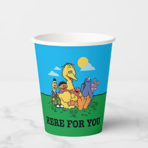 Sesame Street   Here For You Paper Cups