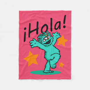 Sesame Street ¡Hola! Rosita Fleece Blanket