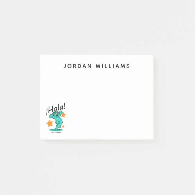 Sesame Street | ¡Hola! Rosita Post-it Notes (Front)