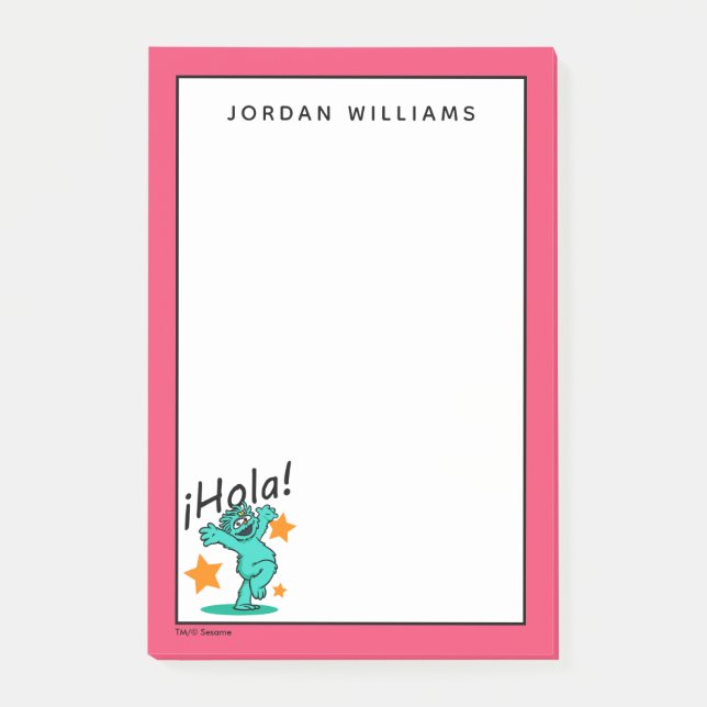 Sesame Street | ¡Hola! Rosita Post-it Notes (Front)