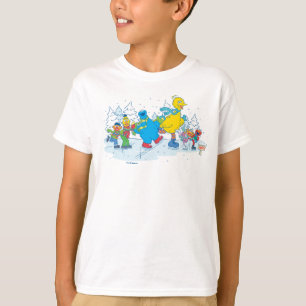 Sesame Street   Ice Skating Friends T-Shirt