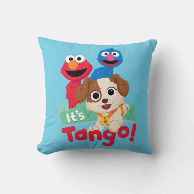 Sesame Street | It's Tango With Elmo & Grover Cushion (Front)