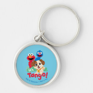 Sesame Street It's Tango With Elmo & Grover Key Ring