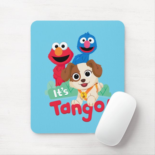 Sesame Street | It's Tango With Elmo & Grover Mouse Mat (With Mouse)