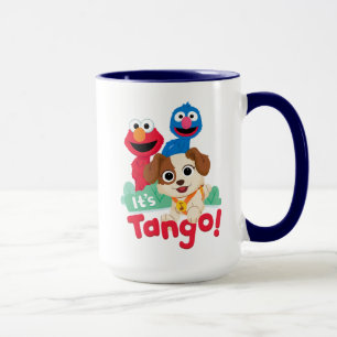 Sesame Street It's Tango With Elmo & Grover Mug