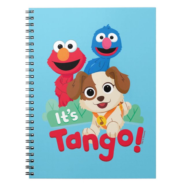 Sesame Street | It's Tango With Elmo & Grover Notebook (Front)