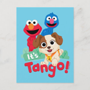 Sesame Street   It's Tango With Elmo & Grover Postcard