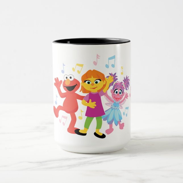 Sesame Street | Julia, Elmo & Abby Dancing Mug (Center)