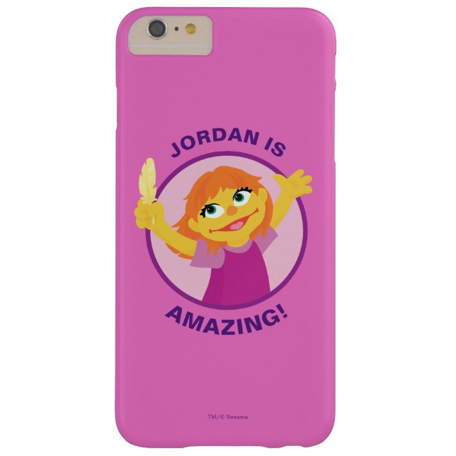 Sesame Street | Julia Holding Feather Case-Mate iPhone Case (Back)