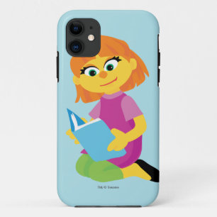 Sesame Street   Julia Reading a Book iPhone 11 Case