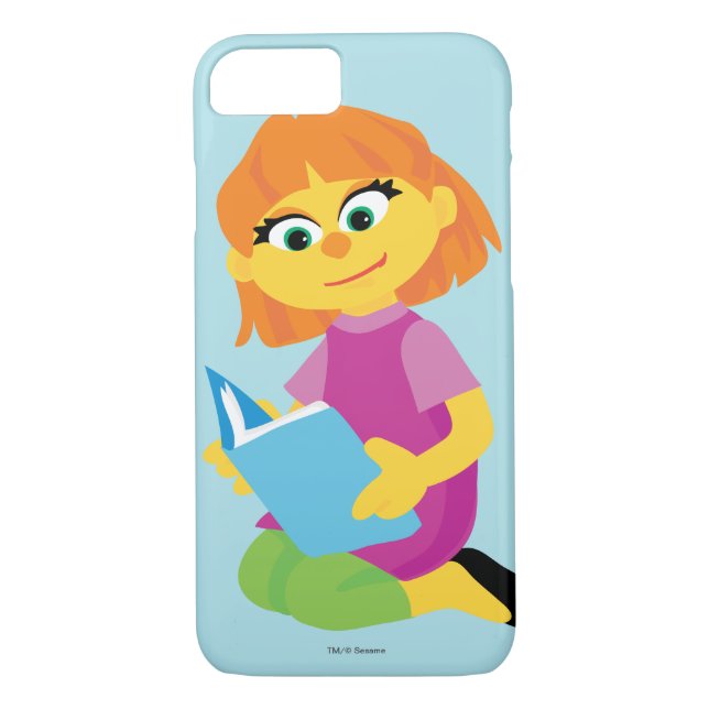 Sesame Street | Julia Reading a Book Case-Mate iPhone Case (Back)