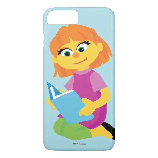Sesame Street | Julia Reading a Book Case-Mate iPhone Case (Back)
