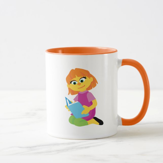 Sesame Street | Julia Reading a Book Mug (Right)