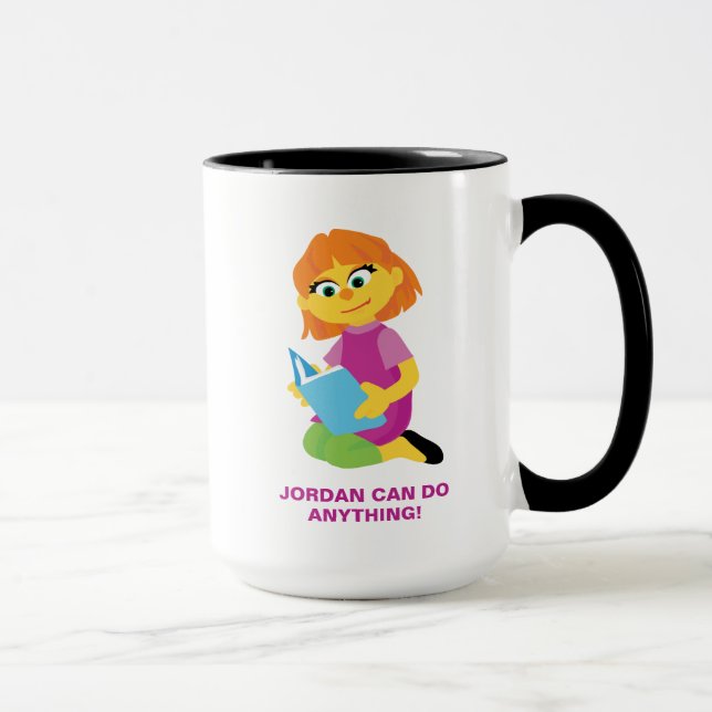 Sesame Street | Julia Reading a Book Mug (Right)