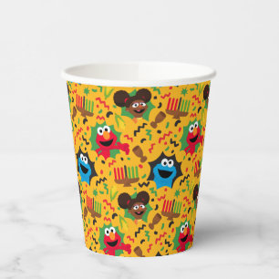 Sesame Street Kwanzaa Pattern Paper Cups