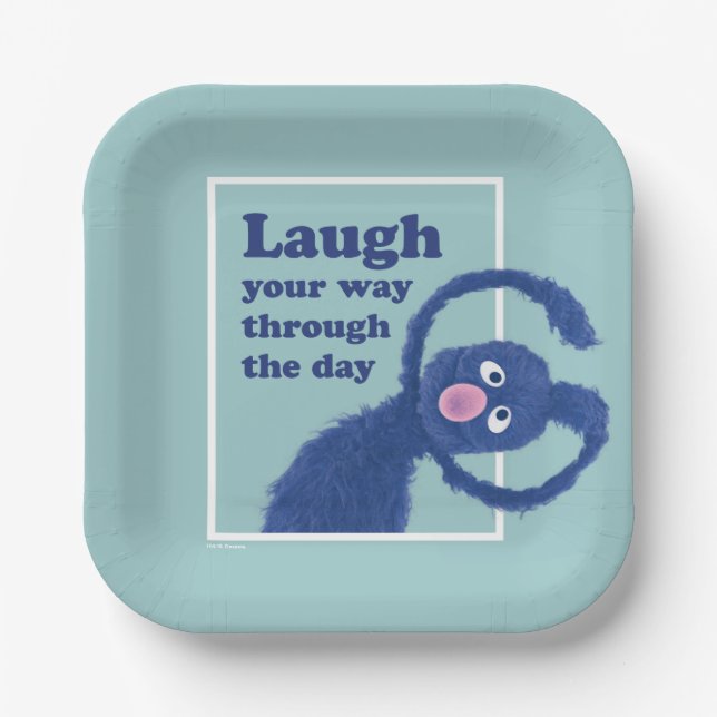 Sesame Street | Laugh Your Way Through the Day Paper Plate (Front)
