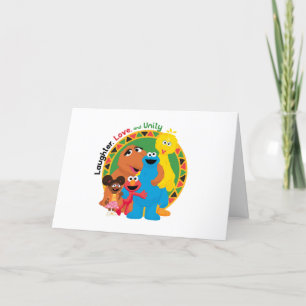 Sesame Street Laughter, Love, & Unity Holiday Card
