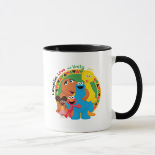 Sesame Street Laughter, Love, & Unity Mug