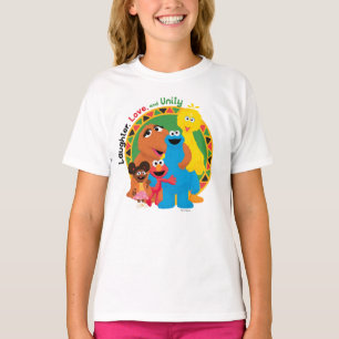 Sesame Street   Laughter, Love, & Unity T-Shirt
