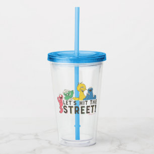 Sesame Street Let's Hit the Street! Acrylic Tumbler