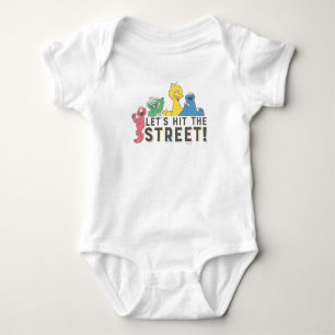 Sesame Street Let's Hit the Street! Baby Bodysuit