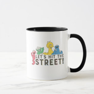 Sesame Street Let's Hit the Street! Mug