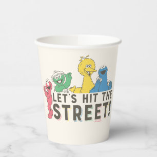 Sesame Street   Let's Hit the Street! Paper Cups
