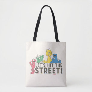 Sesame Street   Let's Hit the Street! Tote Bag