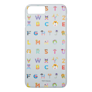 Sesame Street   Letters of the Alphabet iPhone 8 Plus/7 Plus Case