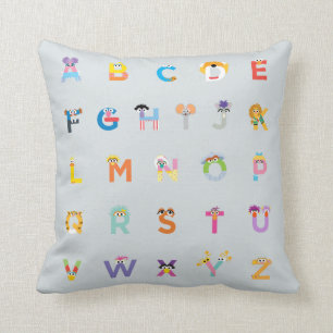 Sesame Street Letters of the Alphabet Cushion