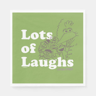 Sesame Street   Lots of Laughs Since 1969 Napkin