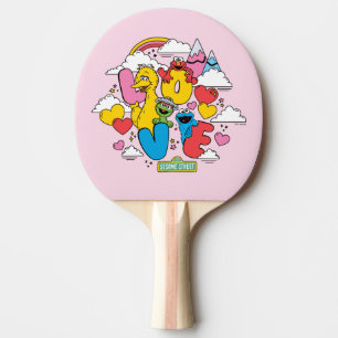 Sesame Street Love Ping Pong Paddle