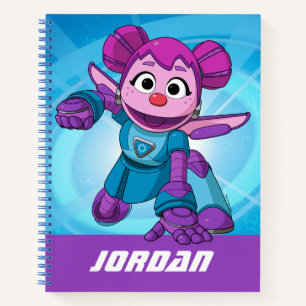 Sesame Street   Mecha Builders Abby   Add Name Notebook