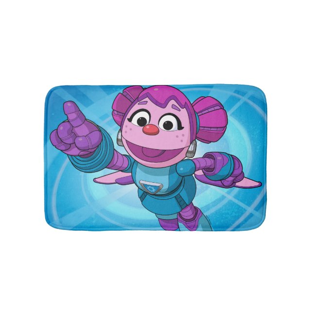 Sesame Street | Mecha Builders Abby Bath Mat (Front)