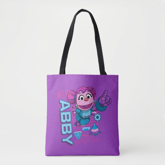 Sesame Street | Mecha Builders Abby Cadabby Tote Bag (Front)