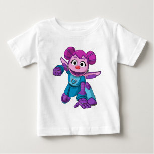 Sesame Street   Mecha Builders Abby In Action Baby T-Shirt