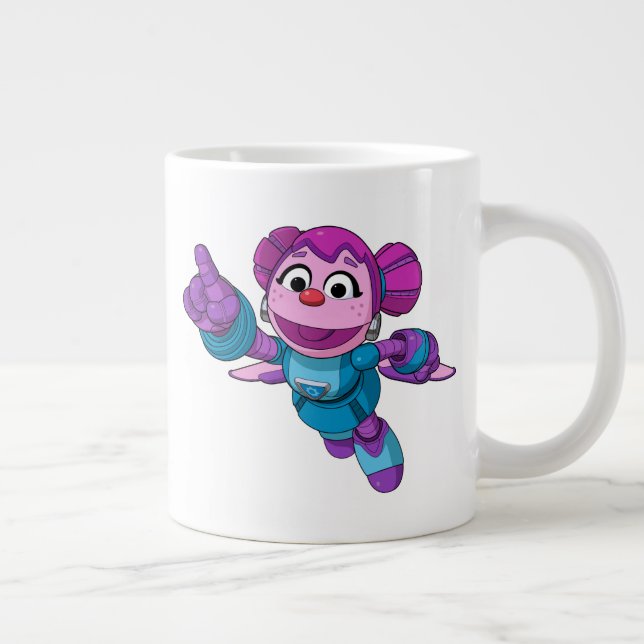 Sesame Street | Mecha Builders Abby Large Coffee Mug (Right)