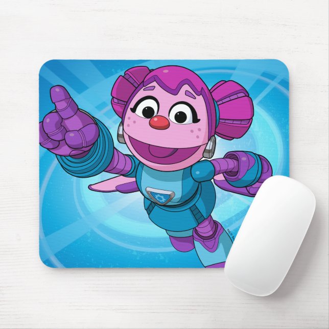 Sesame Street | Mecha Builders Abby Mouse Mat (With Mouse)