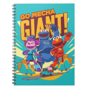 Sesame Street   Mecha Builders   Add Name Notebook