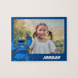Sesame Street   Mecha Builders Cookie Monster Jigsaw Puzzle