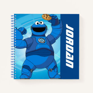 Sesame Street   Mecha Builders Cookie Monster Notebook